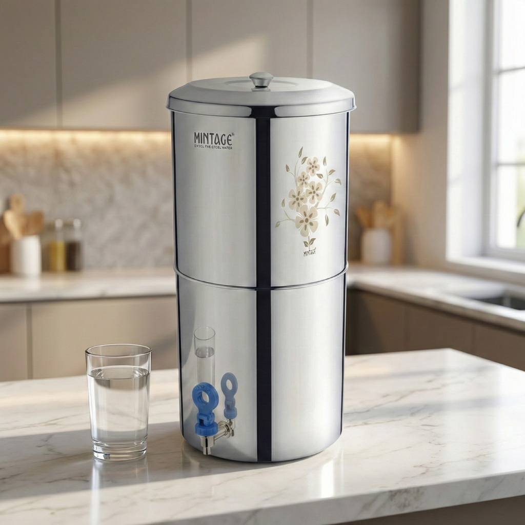 Water Filter Premium Jointless with Ceramic Candle