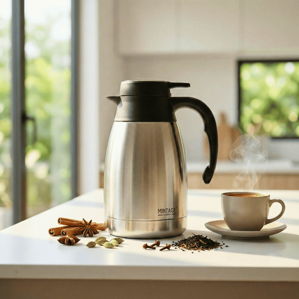Hot & Cold Vacuum Tea Kettle Italiano