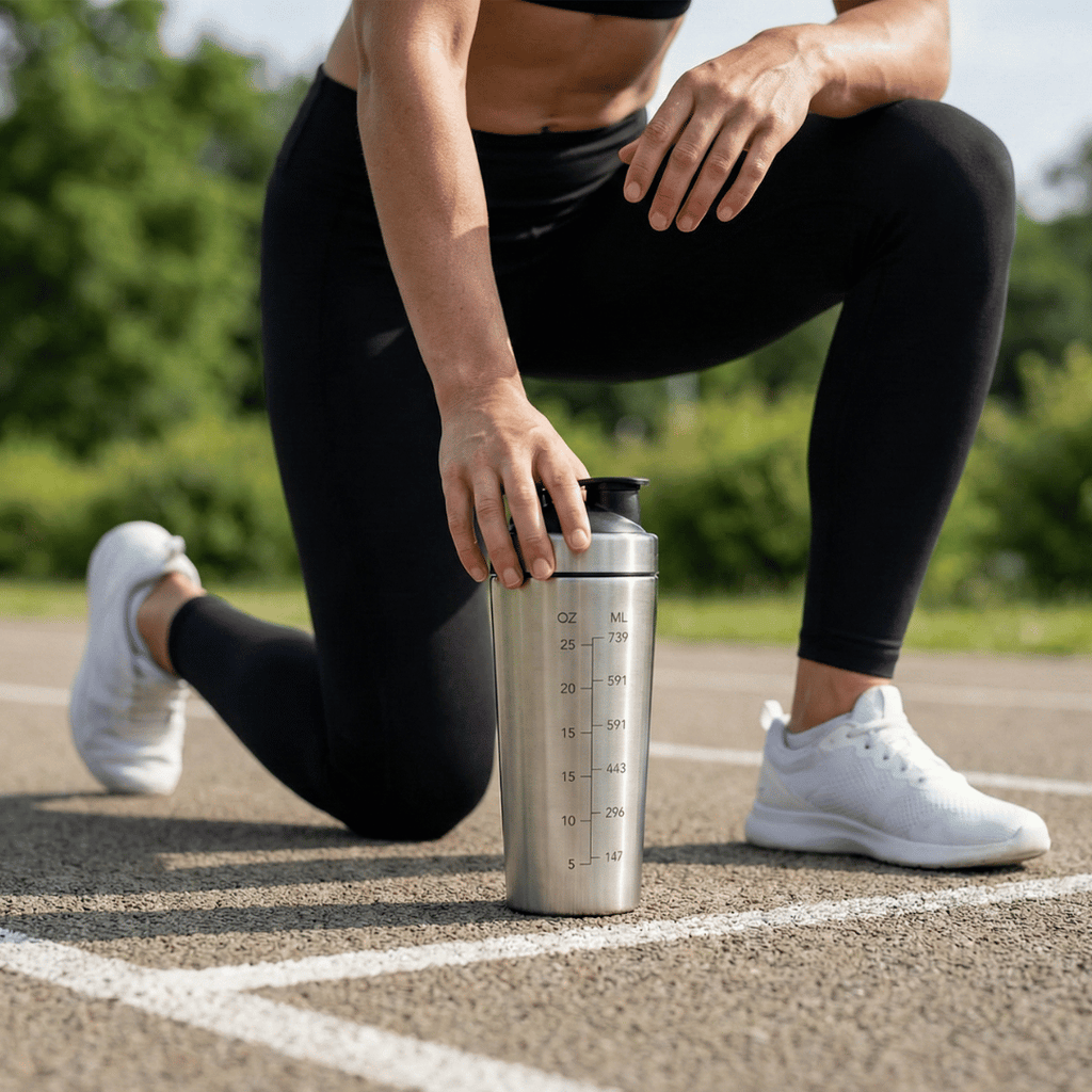 Gym Shaker Bottle Bolt (Food Grade Stainless Steel)