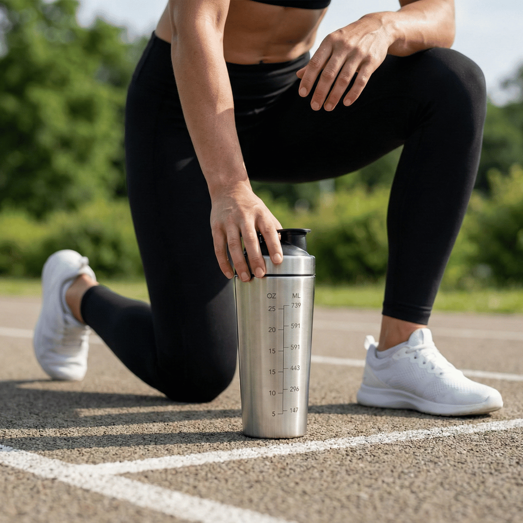 Gym Shaker Bottle Bolt (Food Grade Stainless Steel)