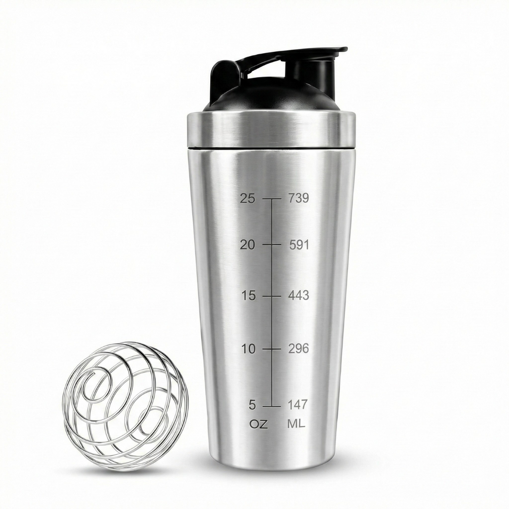 Gym Shaker Bottle Bolt (Food Grade Stainless Steel)