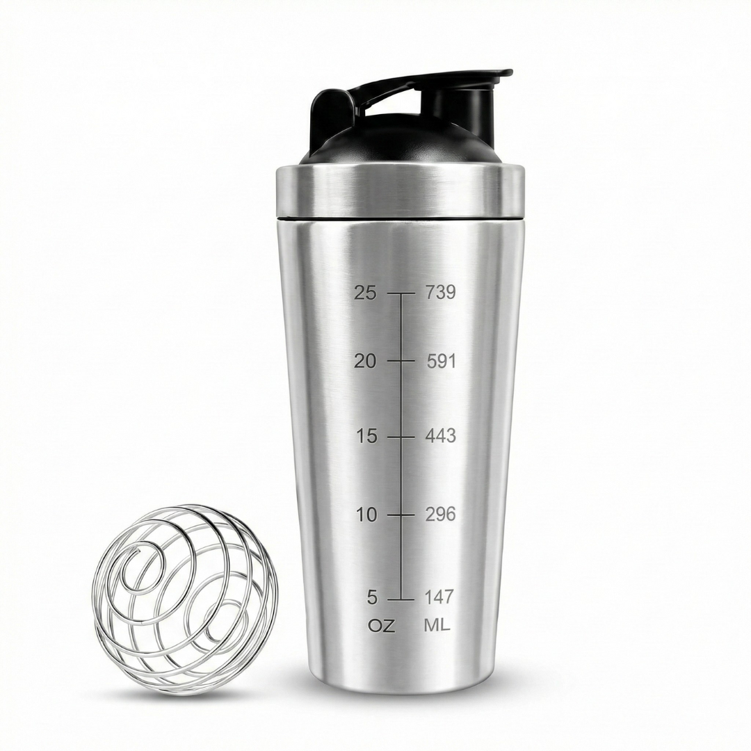 Gym Shaker Bottle Bolt (Food Grade Stainless Steel)