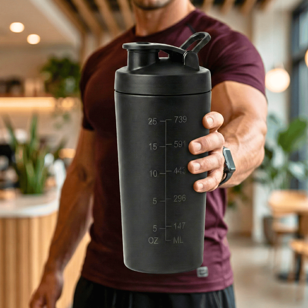 Gym Shaker Bottle SIP-X (Food Grade Stainless Steel)