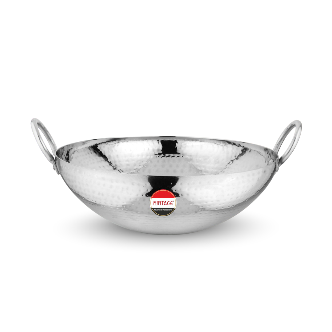 Antique Hammered Kadhai - 2mm Thickness