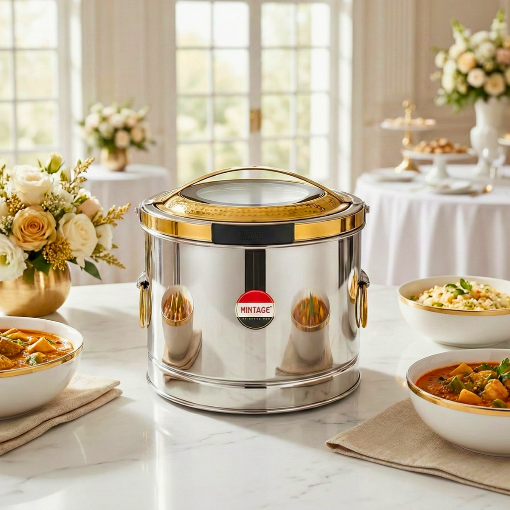 Hot pot Majestic See Thru Golden PVD Lid