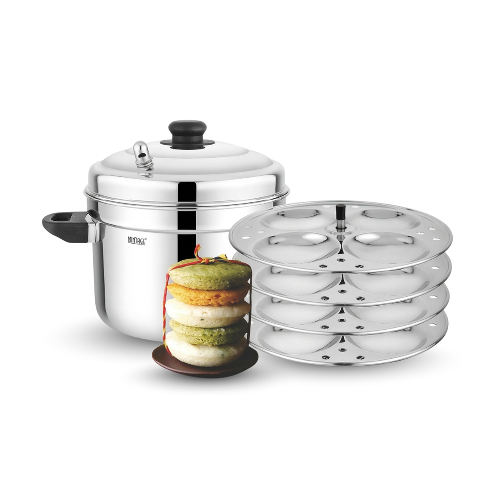 Idli Maker Marvel 4 – Induction Compatible (4 Plate Set)