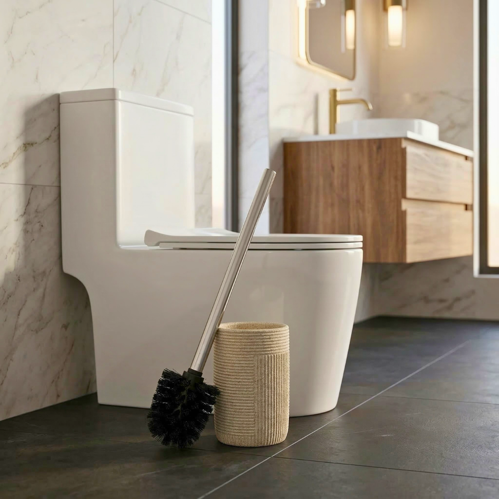 Bathroom Essentials Toilet Brush – Velvet