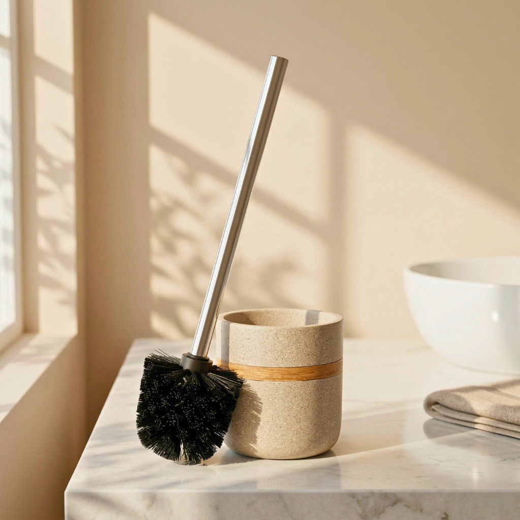 Bathroom Essentials Toilet Brush – Coral
