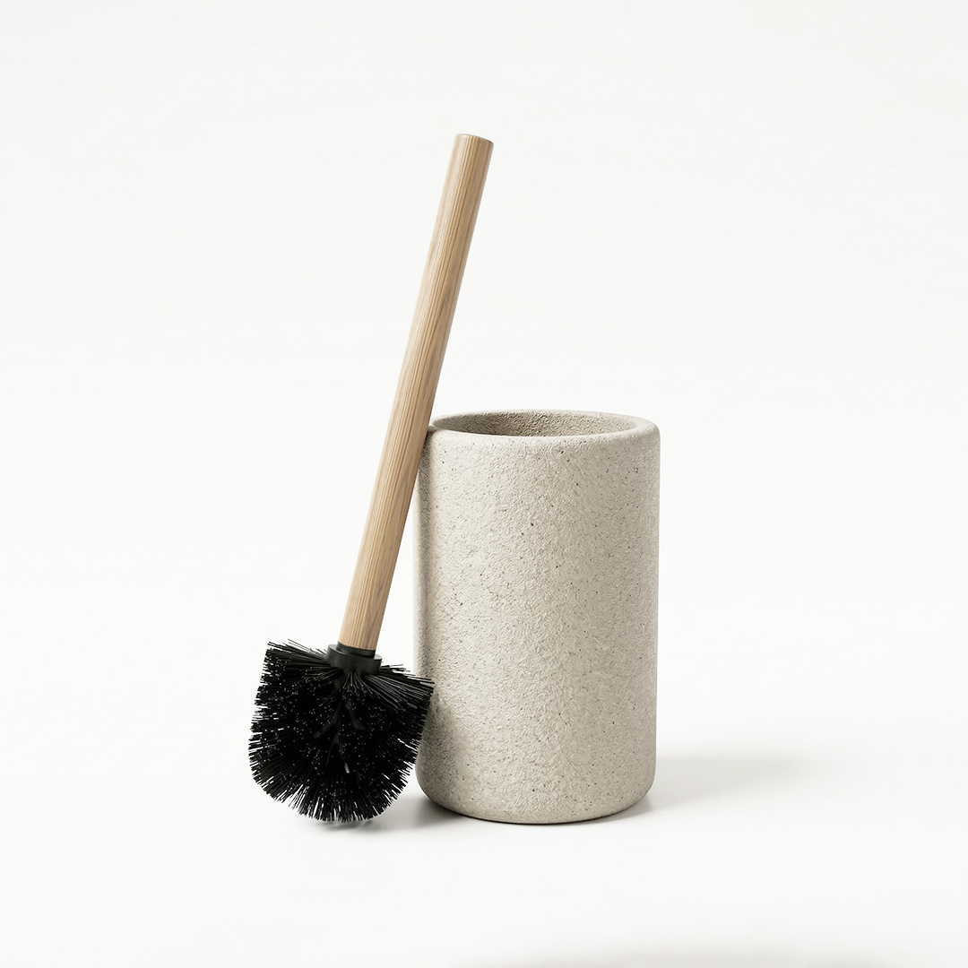 Bathroom Essentials Toilet Brush – Olive
