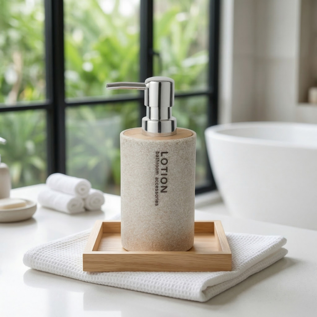 Soap & Lotion Dispenser Olive