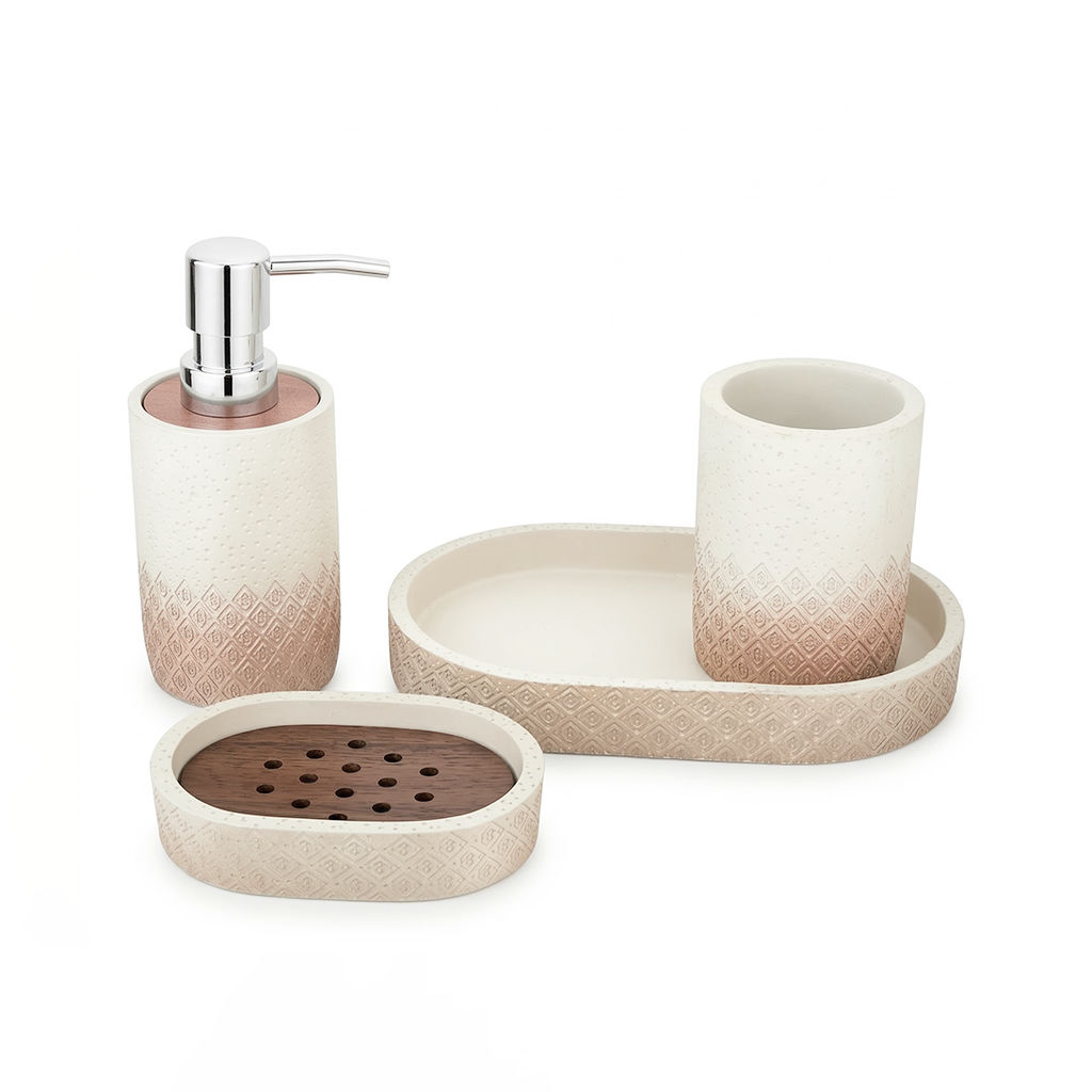 Bathroom Essentials Set – Oak