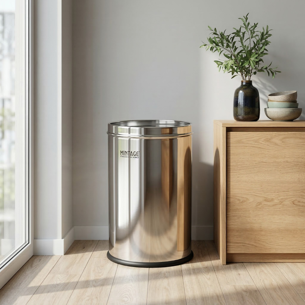 Paper Bin Solid Dual Tone