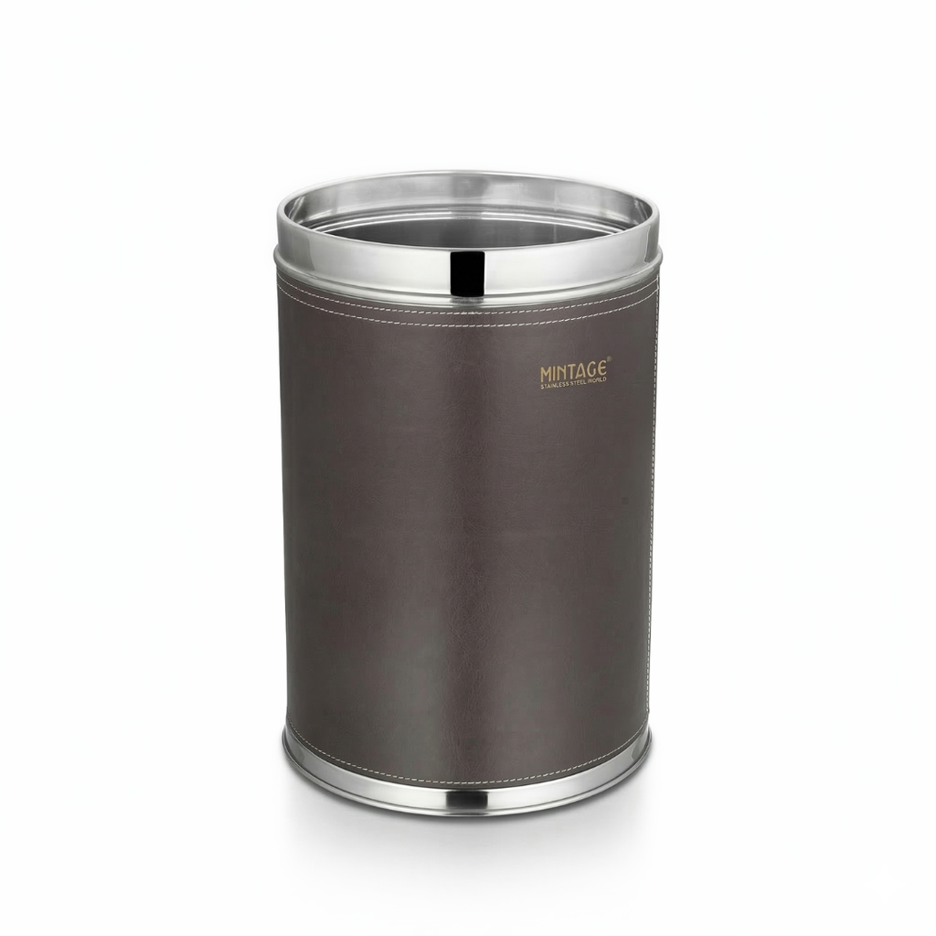 Leather Paper Bin Magnum
